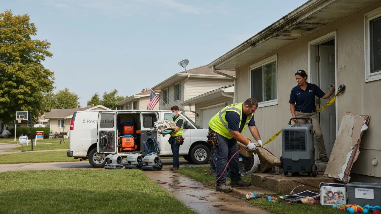 Water Damage Restoration in Pontotoc, TX near me